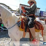Man on horse in Ajijic Mexico