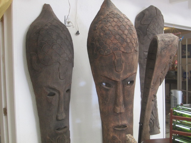 Masks from Indonesia