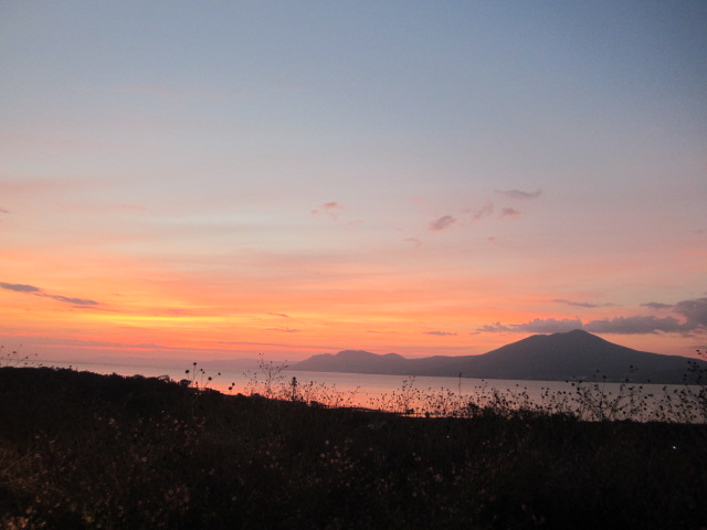 Sunrise over Lake Chapala