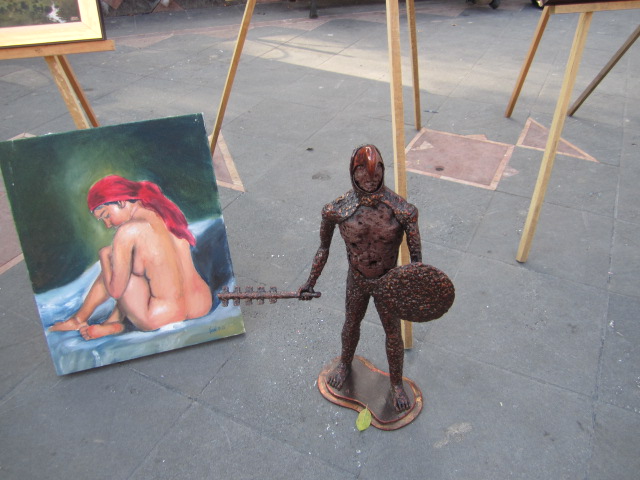 Painting and sculpture