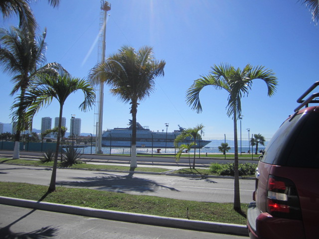 Cruise Ship in Puerto Vallarta