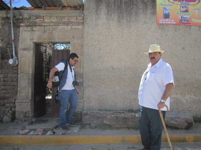 Two men in town