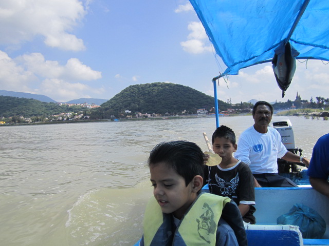 Behind us is Chapala