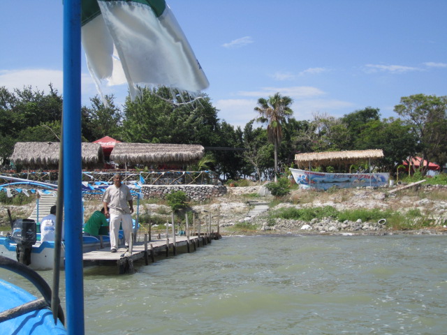 Arriving at the Island