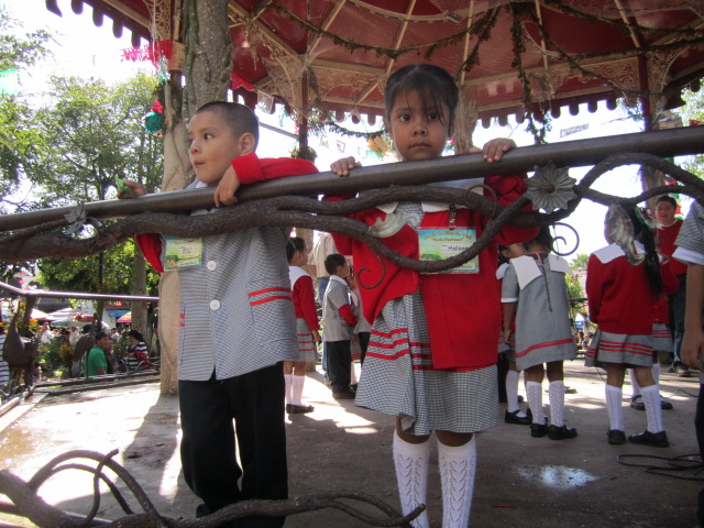Children in the plaza