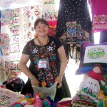 Textile booth