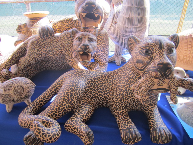 Ceramic Jaguars
