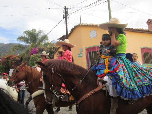 Mothers on horses