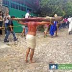 Jesus carrying cross Ajijic
