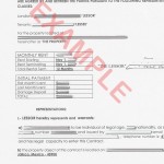 Example of a lease agreement