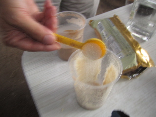 Adding sugar