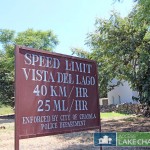Speed limit sign