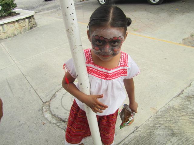 Girl ready for Halloween