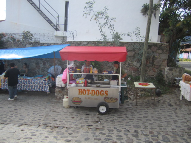 Hot dog stand