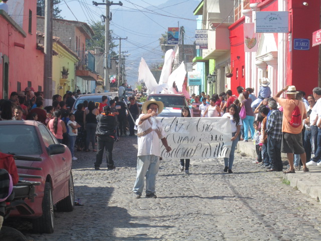 Parade sign