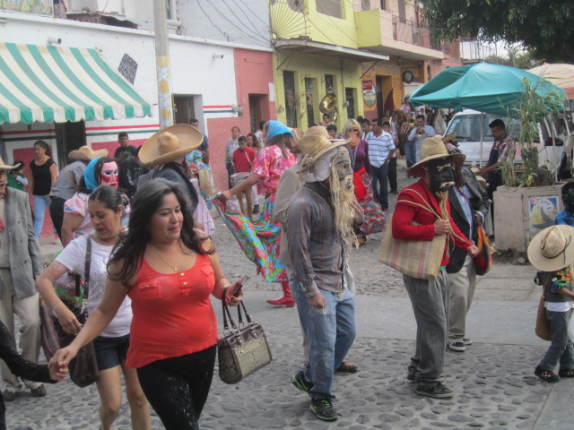 People participating in the Parade