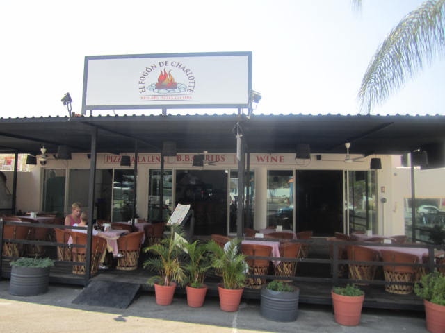 Front of the restaurant