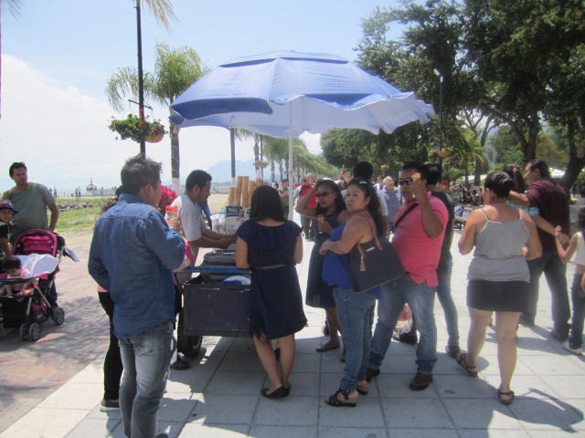 Ice cream stand