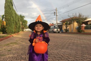 Rainbow witch