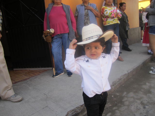 Boy in Cowboy hat