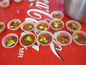 Chili samples