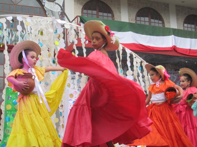 Girls dancing