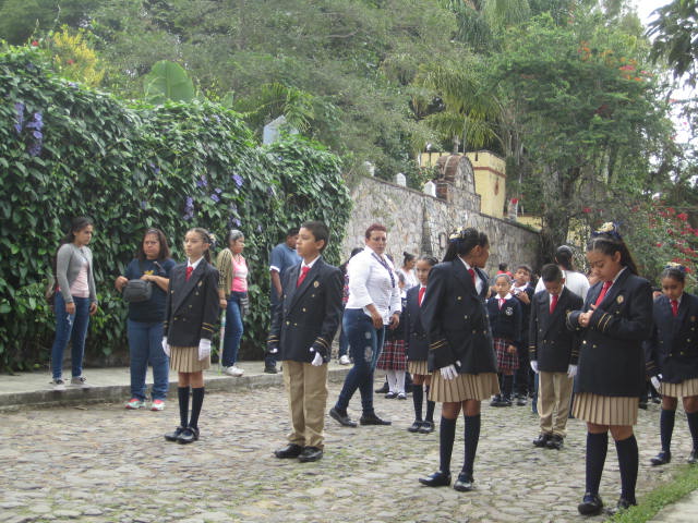 Children getting ready