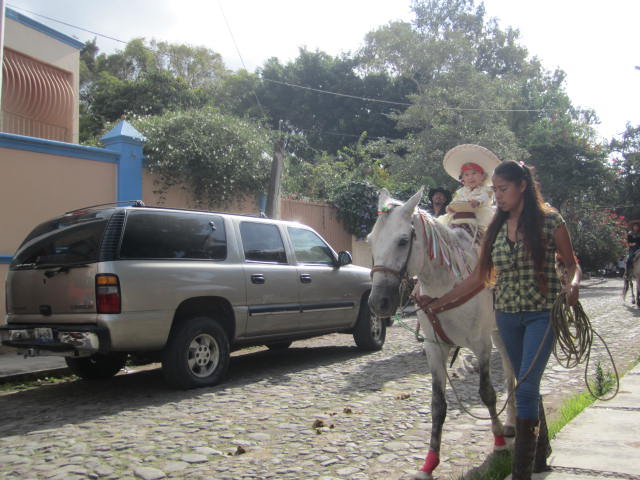 Child on horse