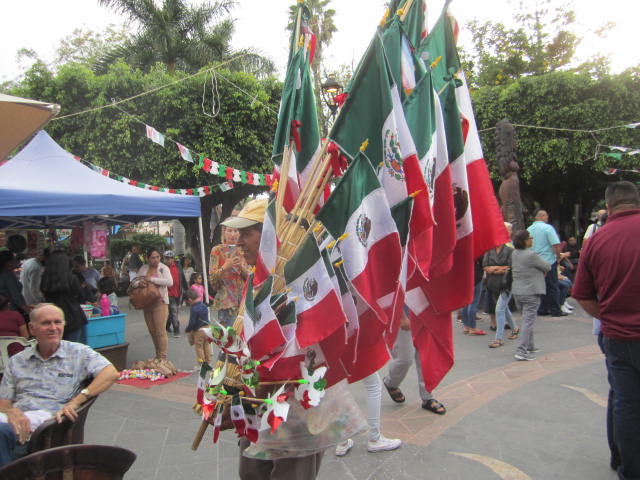 Mexican flags