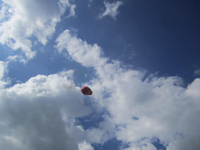 Flying globo