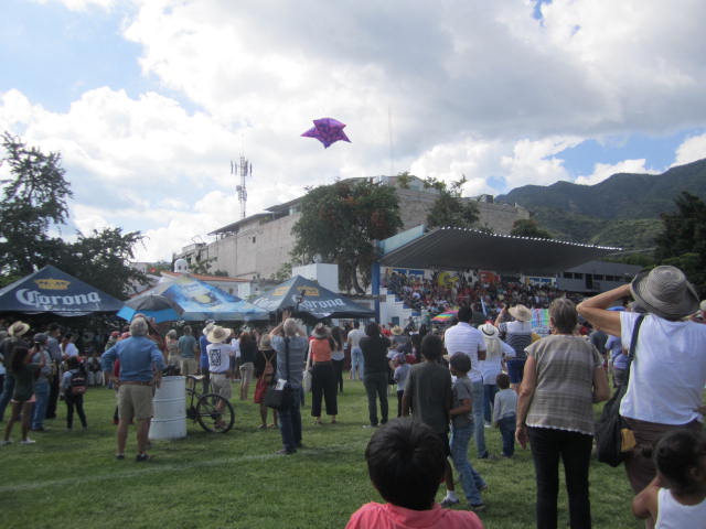 Flying globo