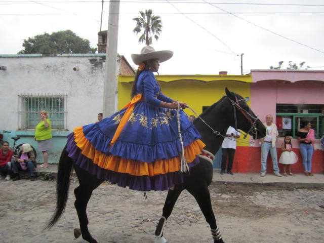 Woman on horse
