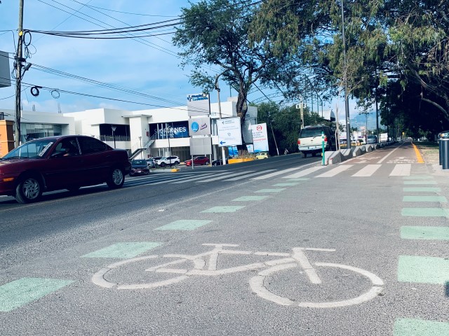 The San Antonio Ciclopista by New Hospital