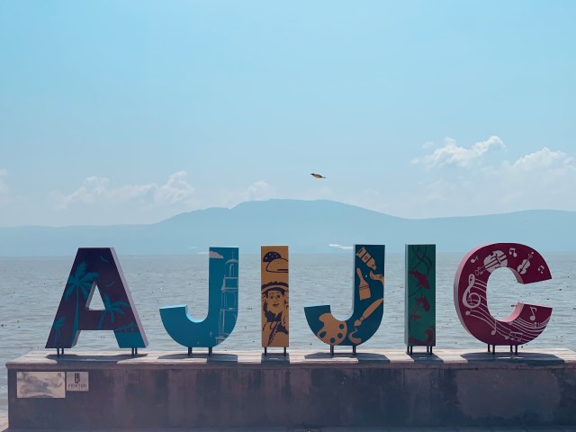 The Ajijic Sign on Malecon