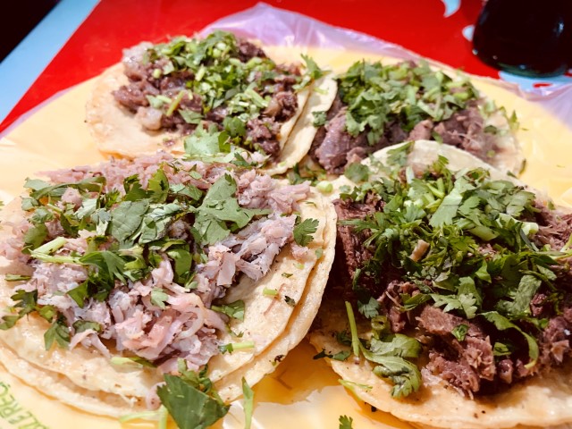 Adobada and Carnaza Tacos Chapala Mexico